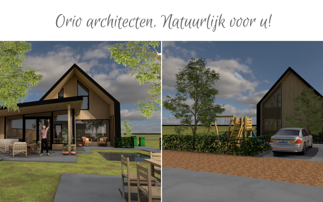 De ‘Barn’ typologie van ORIO architecten krijgt wederom vorm in deze ecologische woning