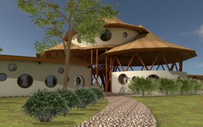 Organisch en energetisch ontwerp voor een school, hotel, wellness, …..