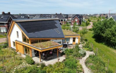 Ecologische villa ‘Zonnegroet’ in volle bloei