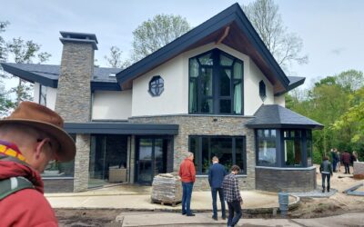 ORIO architecten – Excursie ecologische en energetische villa Animus Fluens groot succes