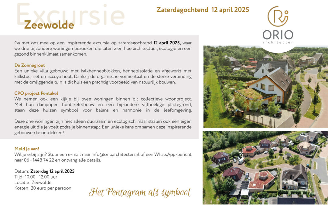 Excursie naar Zeewolde – Ontdek de kracht van organische architectuur en energetische verhoudingen